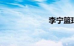 李宁篮球鞋尺码