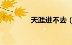 天涯进不去（天涯打不开）