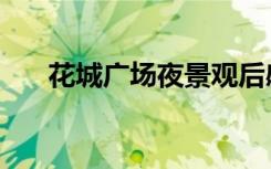 花城广场夜景观后感（花城广场夜景）