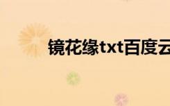 镜花缘txt百度云盘（镜花缘txt）