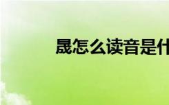 晟怎么读音是什么（晟怎么读）