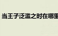 当王子泛滥之时在哪里看（当王子泛滥之时）