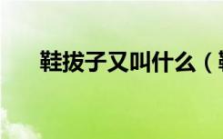 鞋拔子又叫什么（鞋拔子是什么意思）