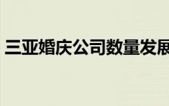 三亚婚庆公司数量发展情况（三亚婚庆公司）