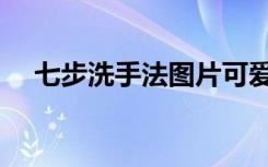 七步洗手法图片可爱（七步洗手法图片）