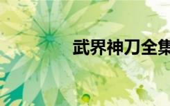 武界神刀全集（武界神刀）