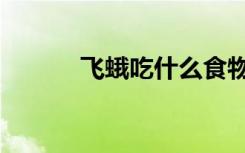 飞蛾吃什么食物（飞蛾吃什么）