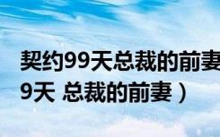 契约99天总裁的前妻顾晓晴免费阅读（契约99天 总裁的前妻）