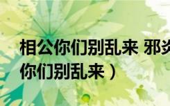 相公你们别乱来 邪炎焱全文免费阅读（相公你们别乱来）