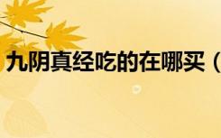九阴真经吃的在哪买（九阴真经食物在哪买）