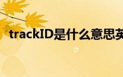 trackID是什么意思英语（trackid是什么）