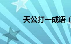 天公打一成语（天公打一成语）
