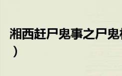 湘西赶尸鬼事之尸鬼村（湘西鬼事之赶尸传奇）
