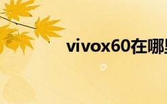 vivox60在哪里设置5G网络