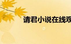 请君小说在线观看（请君小说）
