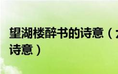望湖楼醉书的诗意（六月二十七日望湖楼醉书诗意）