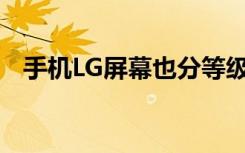 手机LG屏幕也分等级的吗（手机lgp880）