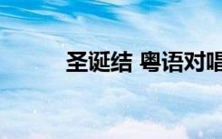 圣诞结 粤语对唱（圣诞结 粤语）
