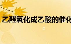 乙醛氧化成乙酸的催化剂是什么（乙醛氧化）