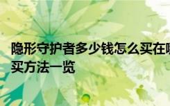 隐形守护者多少钱怎么买在哪买 隐形守护者steam价格及购买方法一览