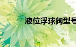 液位浮球阀型号（液位浮球阀）