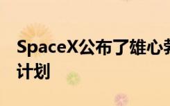 SpaceX公布了雄心勃勃的轨道星际飞船测试计划