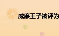 威廉王子被评为最性感秃顶男人