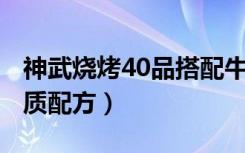 神武烧烤40品搭配牛肉 什么（神武烧烤40品质配方）