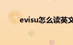 evisu怎么读英文（evisu怎么读）