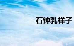 石钟乳样子（石钟乳像）