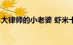 大律师的小老婆 虾米十三（大律师的小老婆）