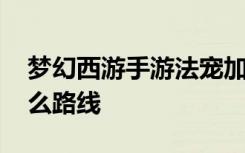 梦幻西游手游法宠加点趋势 现版本法宠走什么路线