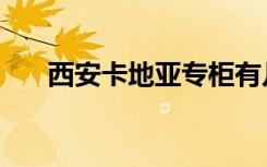 西安卡地亚专柜有几家（西安卡地亚）
