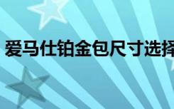 爱马仕铂金包尺寸选择（爱马仕铂金包尺寸）