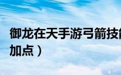 御龙在天手游弓箭技能搭配（御龙在天弓箭手加点）