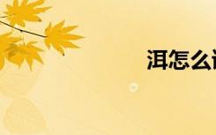 洱怎么读（洱）