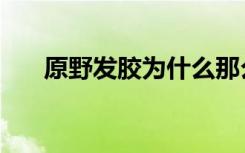 原野发胶为什么那么便宜（原野发胶）