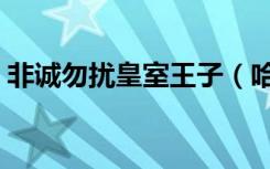 非诚勿扰皇室王子（哈里王子参加非诚勿扰）
