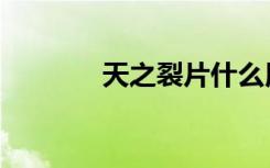 天之裂片什么用（天之裂片）
