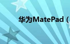 华为MatePad（Pro支持NFC吗）