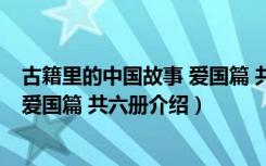 古籍里的中国故事 爱国篇 共六册（关于古籍里的中国故事 爱国篇 共六册介绍）