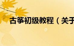 古筝初级教程（关于古筝初级教程介绍）