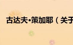 古达夫·策加耶（关于古达夫·策加耶介绍）
