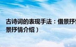 古诗词的表现手法：借景抒情（关于古诗词的表现手法：借景抒情介绍）