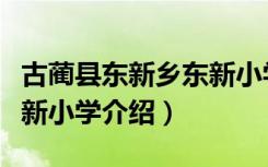 古蔺县东新乡东新小学（关于古蔺县东新乡东新小学介绍）