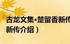 古龙文集·楚留香新传（关于古龙文集·楚留香新传介绍）