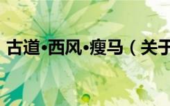 古道·西风·瘦马（关于古道·西风·瘦马介绍）