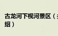古龙河下枧河景区（关于古龙河下枧河景区介绍）
