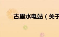 古里水电站（关于古里水电站介绍）