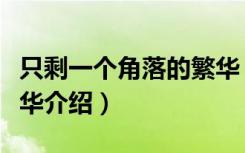 只剩一个角落的繁华（关于只剩一个角落的繁华介绍）